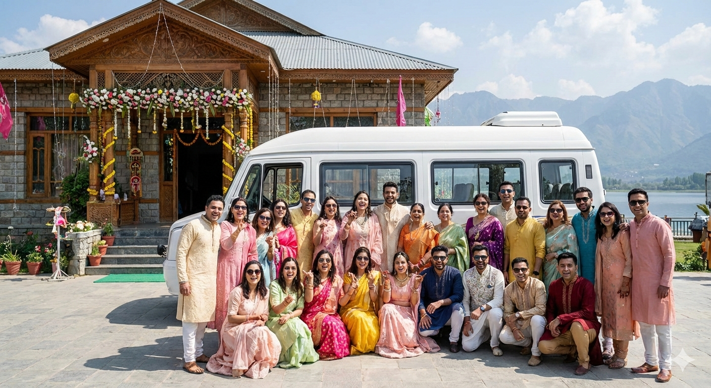 Why Luxury Tempo Travellers Are Perfect for Wedding Travel